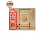 Melissa & Doug - Standaard massief houten bouwblokken met, Verzenden, Nieuw