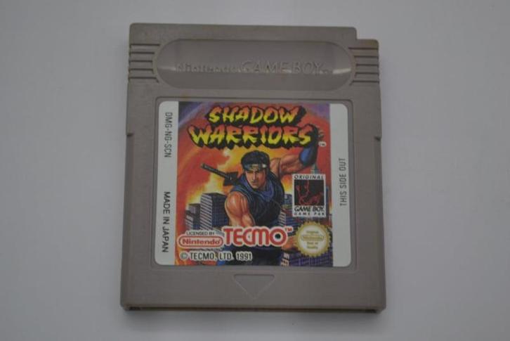 Shadow Warriors (GB SCN), Spelcomputers en Games, Games | Nintendo Game Boy, Zo goed als nieuw, Verzenden