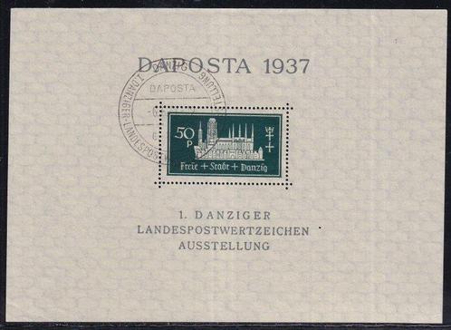 Danzig 1937 - Blockausgabe: Danziger, Postzegels en Munten, Postzegels | Europa | Duitsland