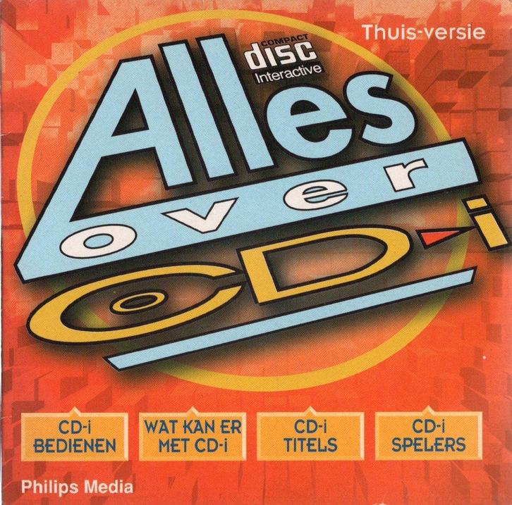 Philips CD-i / CDi Alles over CD-I (Orange), Spelcomputers en Games, Games | Overige, Zo goed als nieuw, Verzenden