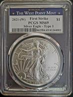 American Eagle 1 oz 2021 W West Point PCGS-MS69, Postzegels en Munten, Munten | Amerika, Verzenden, Midden-Amerika, Losse munt