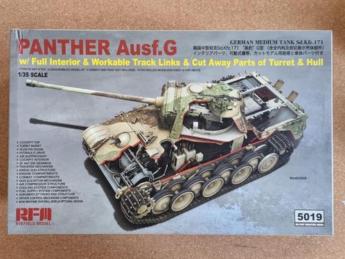 RFM RM-5019 Panther Ausf. G 1:35, Hobby en Vrije tijd, Modelbouw | Auto's en Voertuigen, Verzenden