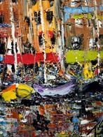 Laurent Pate (1970) - Foule sur Honfleur