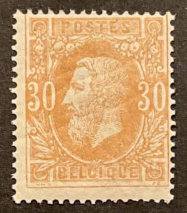 België 1869 - Leopold II - 30c Okrerrood - POSTFRIS - OBP 33, Postzegels en Munten, Postzegels | Europa | België