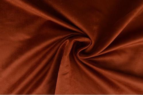 10 meter suedine stof - Terra - 150cm breed, Hobby en Vrije tijd, Stoffen en Lappen, 120 cm of meer, 200 cm of meer, Overige kleuren