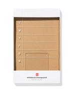 HEMA Weekplanner transparant, Verzenden, Nieuw