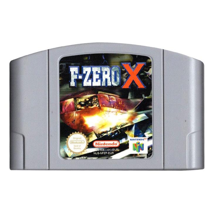 N64 F-Zero X (Losse cassette), Spelcomputers en Games, Spelcomputers | Nintendo 64, Zo goed als nieuw, Verzenden