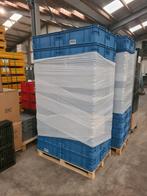 Palletaanbieding: Eurobak 60x40x22 blauw, gebruikt -, Gebruikt, 40 tot 60 cm, 50 tot 75 cm, Ophalen of Verzenden