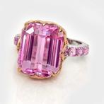 Zonder Minimumprijs - Ring - 14 karaat Roségoud, Witgoud,, Sieraden, Tassen en Uiterlijk, Nieuw