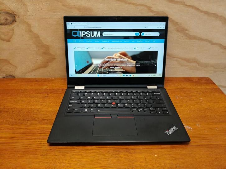 Lenovo Thinkpad X390 Yoga | i5 8265u | 8gb DDR4 | 250gb SSD, Computers en Software, Windows Laptops, Minder dan 2 Ghz, SSD, 13 inch
