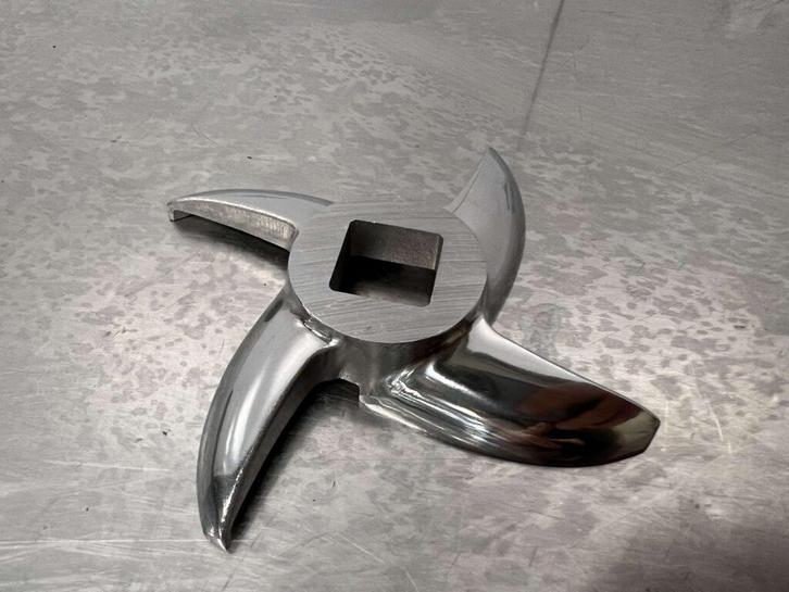 RVS Mes voor gehaktmolen maat 32 230V Slagerij Horeca, Zakelijke goederen, Horeca | Keukenapparatuur, Nieuw in verpakking, Ophalen of Verzenden