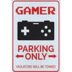 Wandbord -  Parking Only Gamer