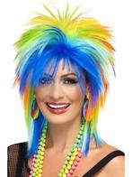 80´s Rainbow punk pruik, Ophalen of Verzenden, Nieuw