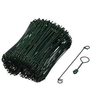 Lusdraad | Nature | 200 stuks (16 cm x Ø 1.4 mm, Groen), Tuin en Terras, Gaas en Draad, Nieuw, Verzenden