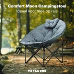 2dekans | TRVLMORE Campingstoel - XL - Opvouwbaar - Incl., Ophalen of Verzenden, Zo goed als nieuw, Grijs