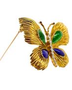 Broche - 18 karaat Geel goud, Mooie Franse 18K Gouden, Sieraden, Tassen en Uiterlijk, Antieke sieraden