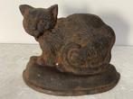 Deurstopper - Gietijzer - Deurstopper Kat, Antiek en Kunst