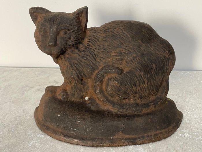 Deurstopper - Gietijzer - Deurstopper Kat, Antiek en Kunst, Curiosa en Brocante