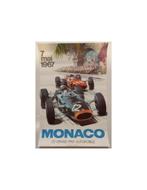 1967 25E GRAND PRIX MONACO AUTOMOBILE ORIGINELE POSTER, Nieuw, Author