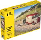 Heller 50331 Citroen HY + Goods Trailer Bouwpakket Schaal, Hobby en Vrije tijd, Modelbouw | Auto's en Voertuigen, Verzenden, Nieuw