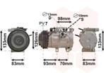 AIRCO COMPRESSOR VOOR HYUNDAI H-1 2007-2014 977014H000, Ophalen of Verzenden, Nieuw