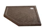 Hardstenen Douchebak 90X90X5 Cm Vijfhoek, Doe-het-zelf en Verbouw, Sanitair, Ophalen of Verzenden, Nieuw