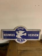 Alba depot nieuwkuis  - Alba - Emaille bord - Tin