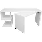 Places of Style Bureau Lopar, hoekbureau , rolbaar, Huis en Inrichting, Bureaus, Verzenden, Nieuw