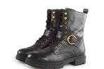 Omoda Veterboots in maat 39 Zwart | 10% extra korting, Verzenden, Zwart, Omoda, Overige typen