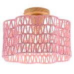 Papieren plafondlamp roze, Mickey, Ophalen of Verzenden, Nieuw, Hout, Landelijk