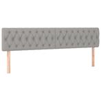 2 Hoofdborden Lichtgrijs 90cm - Tweedekansje! Slaapkamer..., Verstelbaar, Nieuw, Ophalen of Verzenden, 180 cm