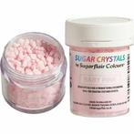 Sugarflair Suikerkristallen Baby Roze 40g, Verzenden, Nieuw