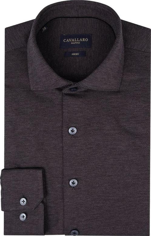 Cavallaro Brizino Overhemd Antraciet maat 38 Heren, Kleding | Heren, Overhemden, Grijs, Nieuw, Verzenden