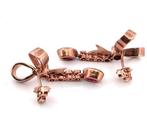 Zonder Minimumprijs - Oorbellen - 9 kt. Roségoud, Zilver, Sieraden, Tassen en Uiterlijk, Oorbellen, Nieuw