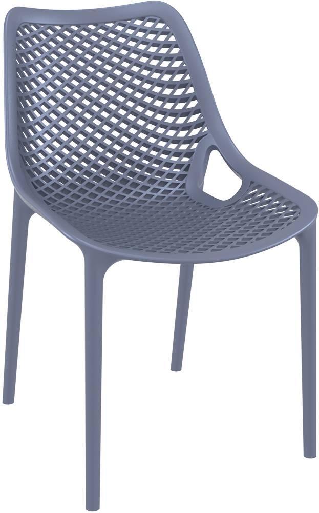 Tuinstoel - Air - Donkergrijs - Siesta, Tuin en Terras, Tuinstoelen, Verzenden