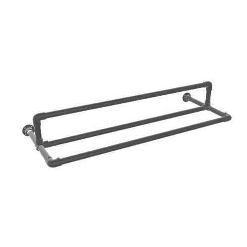 Industrieel Schoenenrek Emma | Zwart 21.3 mm | Wand | DIY |, Huis en Inrichting, Kasten | Schoenenkasten, Ophalen of Verzenden