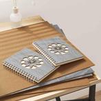 vidaXL Decorpanelen 50 pcs Grijs Sonoma 40 x 60 x 0.27 cm, Verzenden, Nieuw