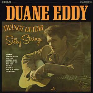 LP gebruikt - Duane Eddy - Twangy Guitar Silky Strings, Cd's en Dvd's, Vinyl | Country en Western, Zo goed als nieuw, Verzenden