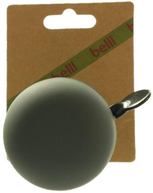 Belll Fietsbel Ding Dong 60 mm grijs, Fietsen en Brommers, Fietsaccessoires | Fietsbellen, Nieuw