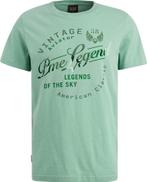 PME Legend T-Shirt Logo Artwork Turquoise maat L Heren, Kleding | Heren, T-shirts, Maat 52/54 (L), Verzenden, Nieuw, PME Legend