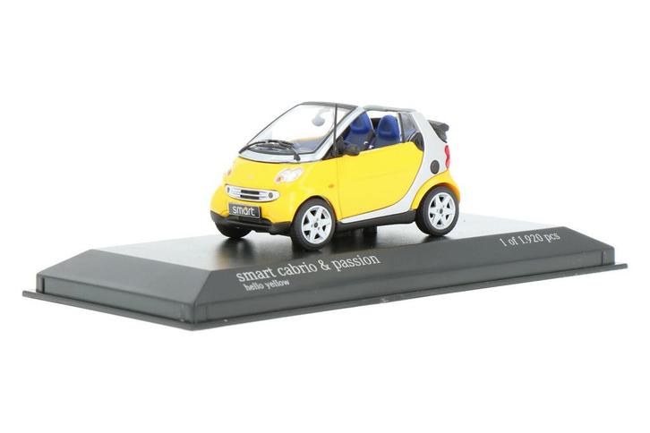 Smart Cabriolet 430039002 Minichamps  Modelauto 1:43  2000, Hobby en Vrije tijd, Modelauto's | 1:43, Verzenden
