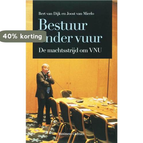 Bestuur onder vuur 9789047000525 Joost van Mierlo, Boeken, Economie, Management en Marketing, Zo goed als nieuw, Verzenden