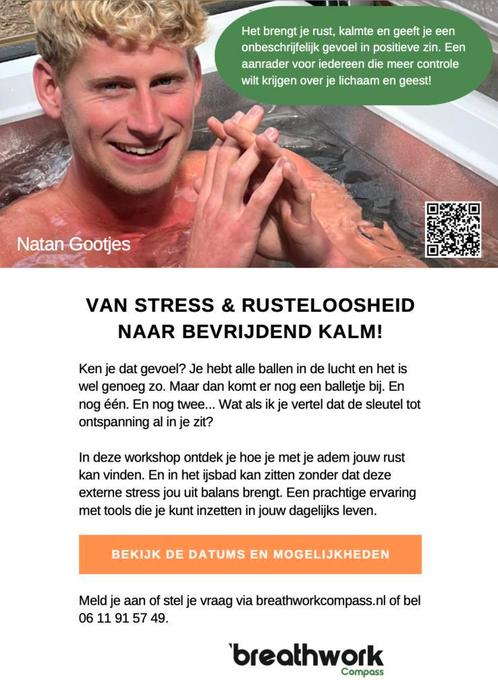Een ijsbad? Meer energie, optimale hormoonbalans!, Diensten en Vakmensen, Cursussen en Workshops, Hobby of Vrije tijd, Persoonlijke ontwikkeling