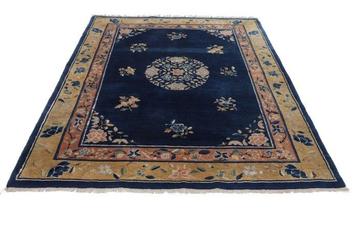 Antique Chinese Peking Carpet - Genuine Asian Handmade Rug - beschikbaar voor biedingen