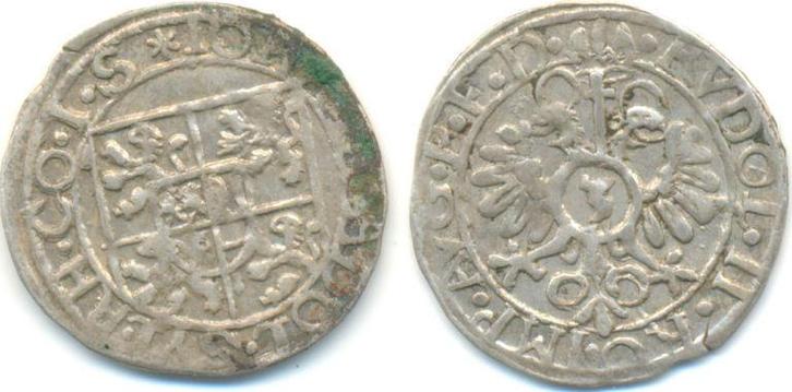 3 Kreuzer Muenzstaette Alsenz o J Salm Grumbach: Johann e..., Postzegels en Munten, Munten | Europa | Niet-Euromunten, Verzenden