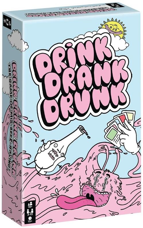 Drink Drank Drunk The Game | VR Distribution -, Hobby en Vrije tijd, Gezelschapsspellen | Bordspellen, Nieuw, Verzenden