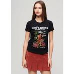 Superdry Shirt met korte mouwen TATTOO RHINESTONE FITTED TEE, Verzenden, Nieuw