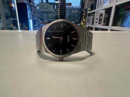 Vigoureux Staal Zwart, Zilver Kleur CW0101503004, Sieraden, Tassen en Uiterlijk, Horloges | Heren, Staal, Zo goed als nieuw, Staal