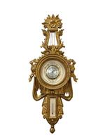 Barometro e Termometro in Stile Luigi XVI - Barometer - Hout