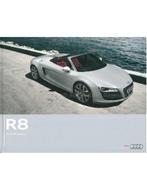 2010 AUDI R8 SPYDER HARDCOVER BROCHURE DUITS, Boeken, Auto's | Folders en Tijdschriften, Nieuw, Audi, Author